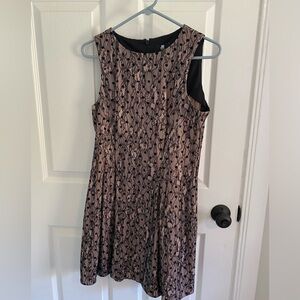 Brown neutral dress